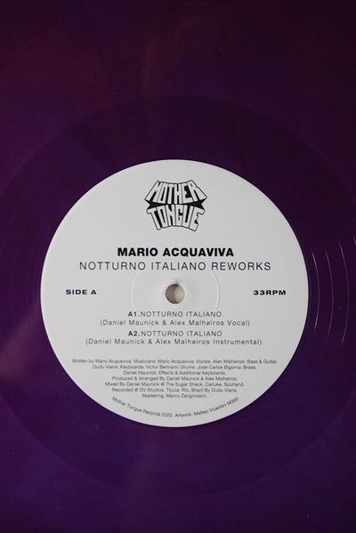 Mario Acquaviva "Notturno Italiano Reworks" (including Ron Trent remix) (magenta)