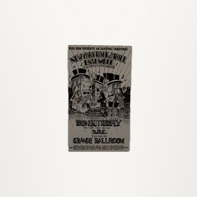 Detroit Grande Ballroom – 'Electric Christmas' Postcard (Iron Butterfly / SRC)