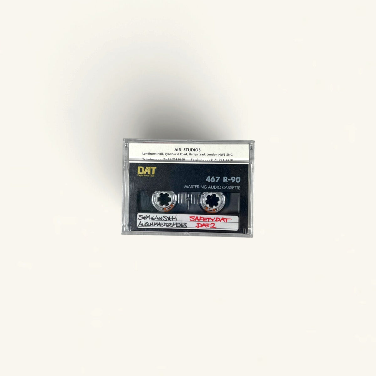 S*M*A*S*H - ‘Self Abused’ AIR Studios Album Master Safety DATs 1–3 + Instrumental & Singles DATs + Album