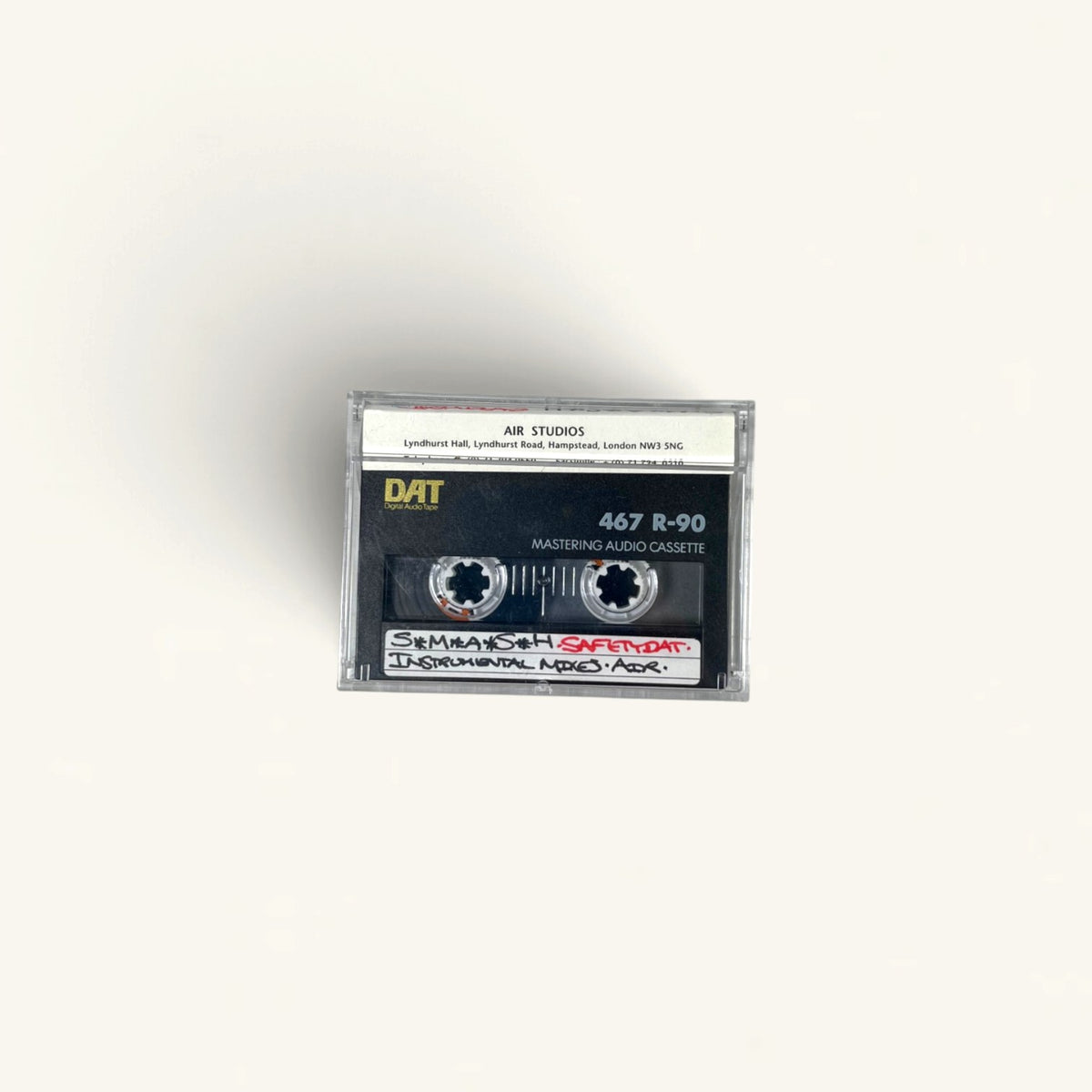 S*M*A*S*H - ‘Self Abused’ AIR Studios Album Master Safety DATs 1–3 + Instrumental & Singles DATs + Album
