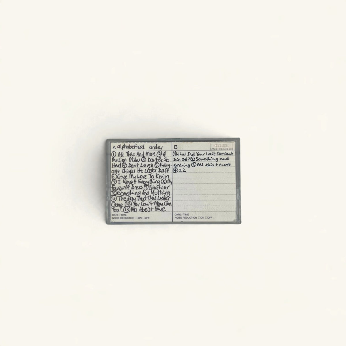 The Wedding Present - ‘Songs for the LP’ George Best Demo Tape