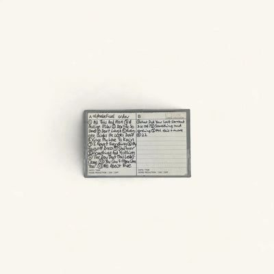 The Wedding Present - ‘Songs for the LP’ George Best Demo Tape