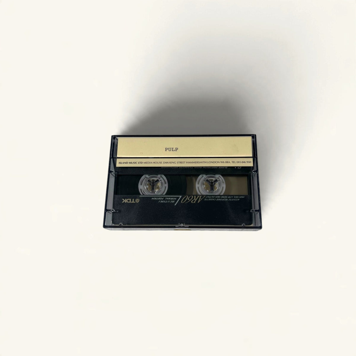 Pulp - Two Demo Cassettes (‘Demos 5/92’ + Island Music ‘My Legendary Girlfriend,’ ‘Babies’)