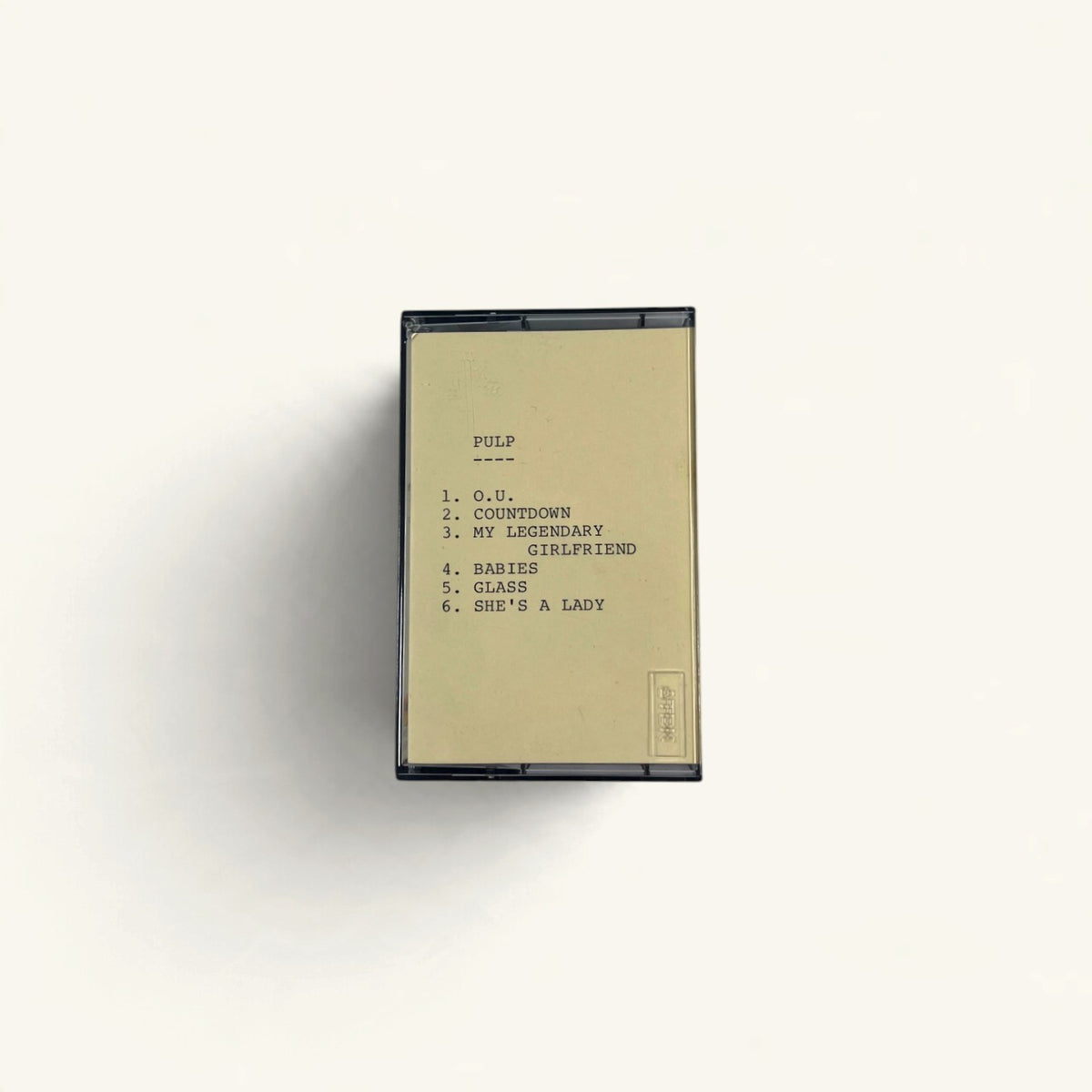 Pulp - Two Demo Cassettes (‘Demos 5/92’ + Island Music ‘My Legendary Girlfriend,’ ‘Babies’)