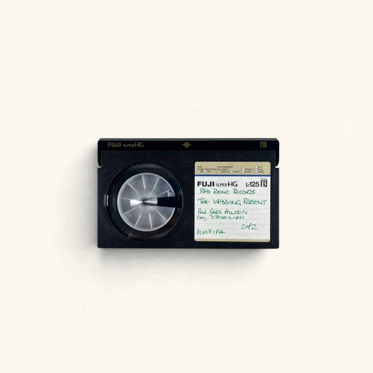 The Wedding Present - ‘George Best’ Mastered Betamax Safety Copies x2 (PCM-F1, 7.8.87)