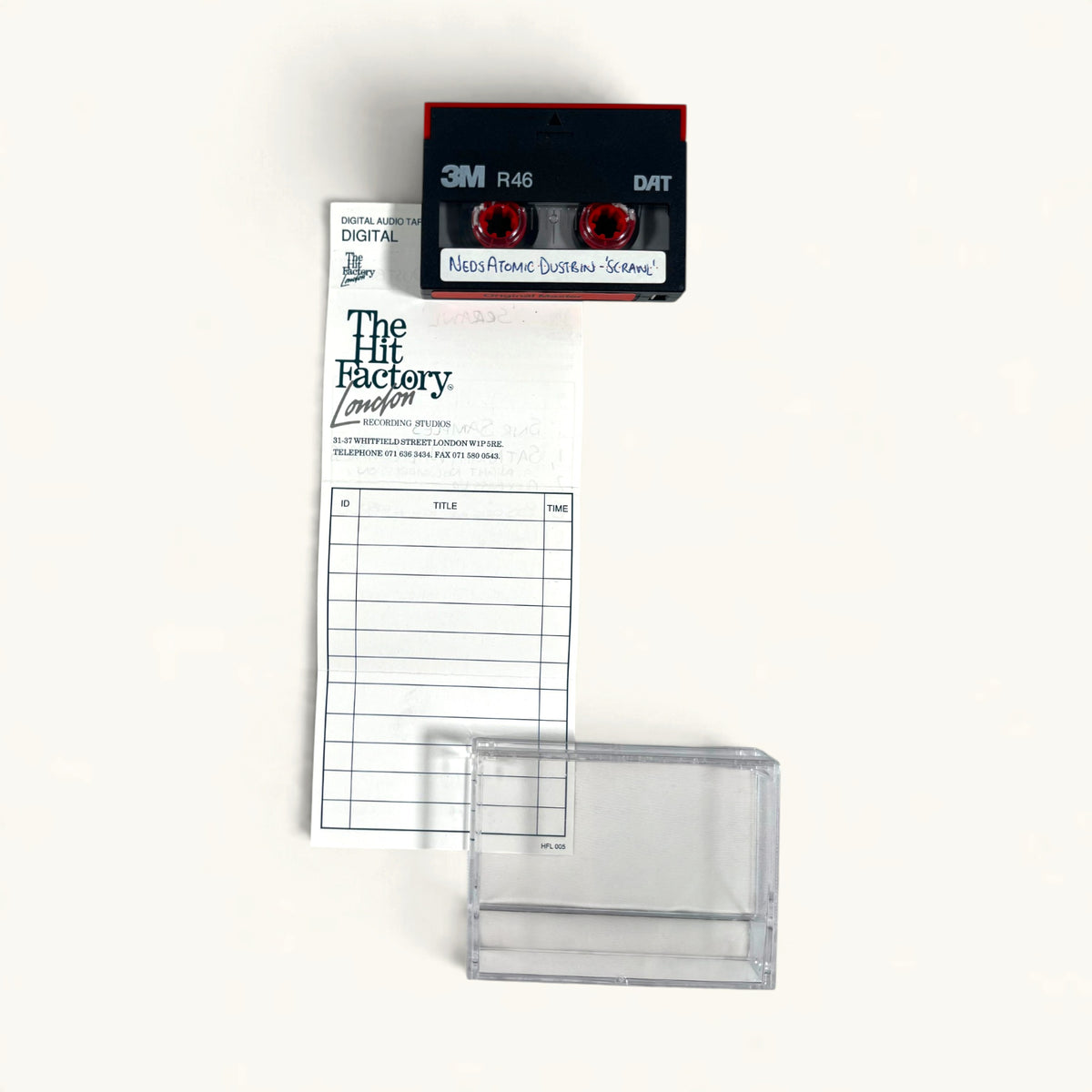 Ned’s Atomic Dustbin - ‘Scrawl’ Hit Factory Original Master DAT + Release Bundle