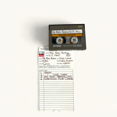 The Real People - Live & Studio Mix DATs x3 (Moles, Roundhouse, AIR, 1991)