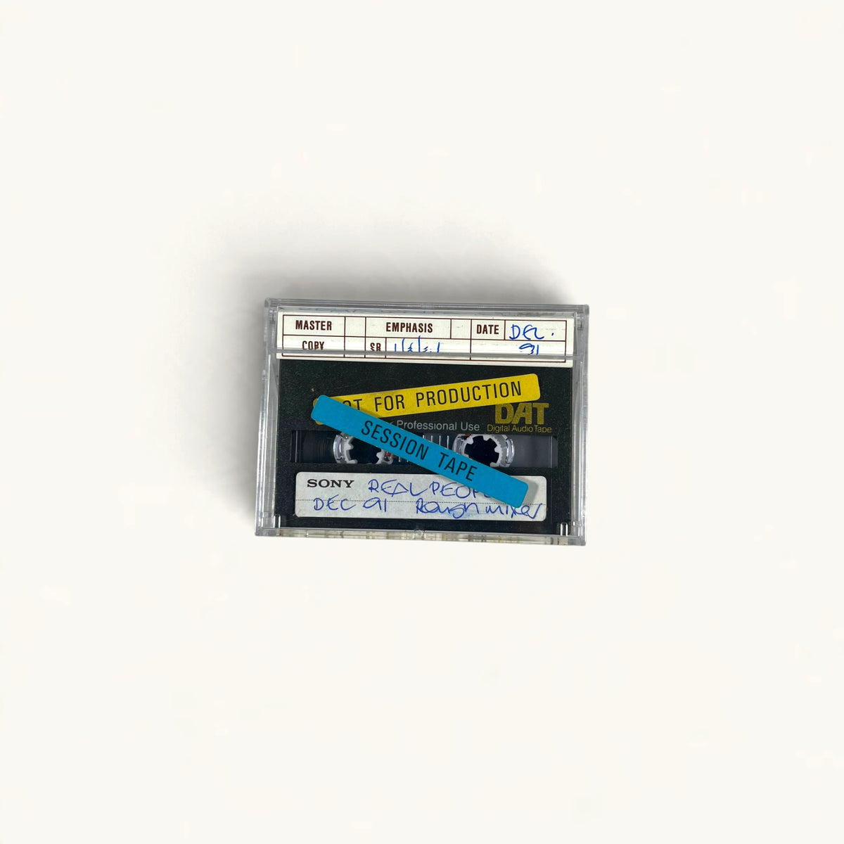 The Real People - Live & Studio Mix DATs x3 (Moles, Roundhouse, AIR, 1991)