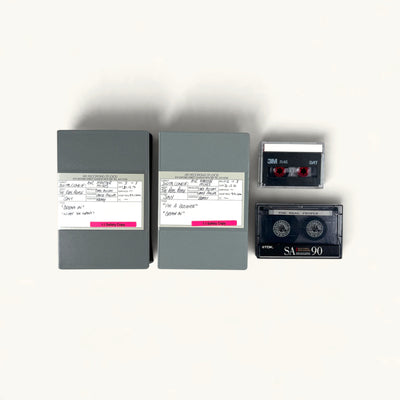 The Real People - ‘Believer’ Bundle: Final Mix DAT, AIR Safety DATs, Mix Cassette + Single (7-Inch, CD, Cassette)