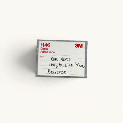 The Real People - ‘Believer’ Bundle: Final Mix DAT, AIR Safety DATs, Mix Cassette + Single (7-Inch, CD, Cassette)