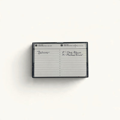 The Real People - ‘Believer’ Bundle: Final Mix DAT, AIR Safety DATs, Mix Cassette + Single (7-Inch, CD, Cassette)