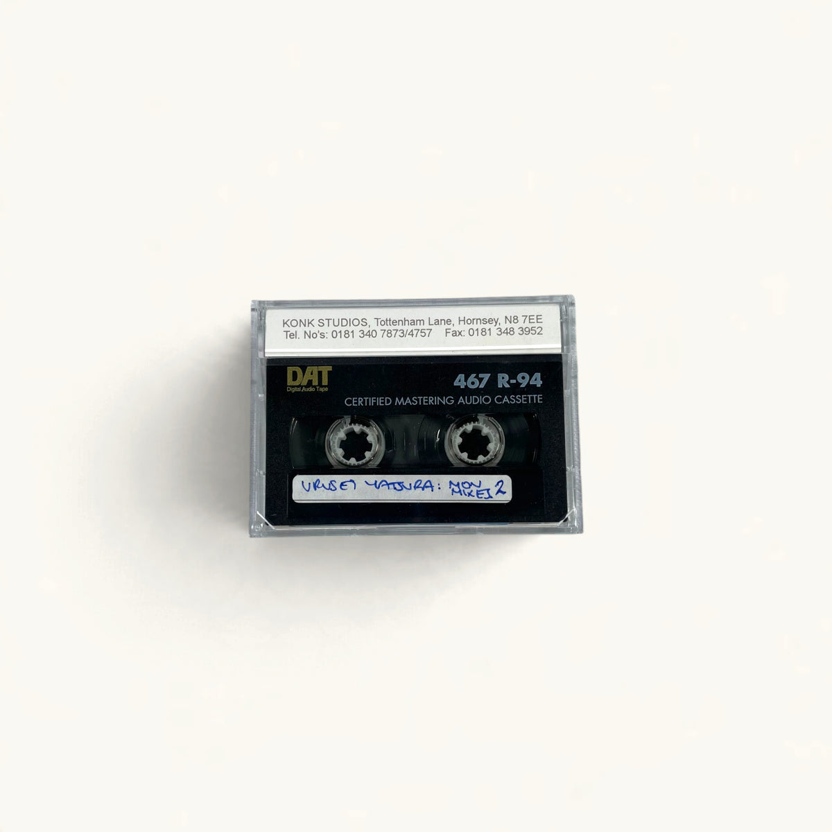 Urusei Yatsura - ‘Slain By’ Album Session DATs x11 + Promo CD, ‘Hello Tiger’ & ‘Slain By Elf’ Singles