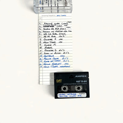 Urusei Yatsura - ‘Slain By’ Album Session DATs x11 + Promo CD, ‘Hello Tiger’ & ‘Slain By Elf’ Singles
