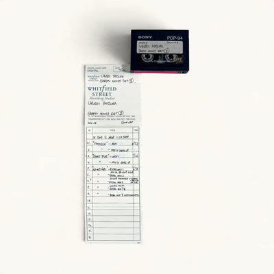 Urusei Yatsura - ‘Slain By’ Album Session DATs x11 + Promo CD, ‘Hello Tiger’ & ‘Slain By Elf’ Singles