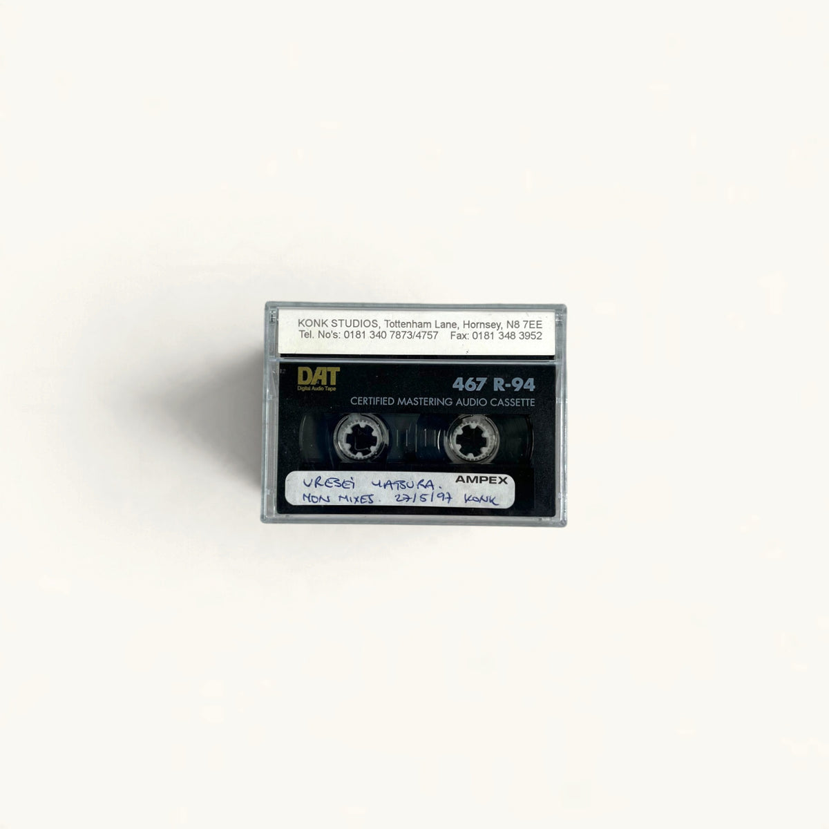 Urusei Yatsura - ‘Slain By’ Album Session DATs x11 + Promo CD, ‘Hello Tiger’ & ‘Slain By Elf’ Singles