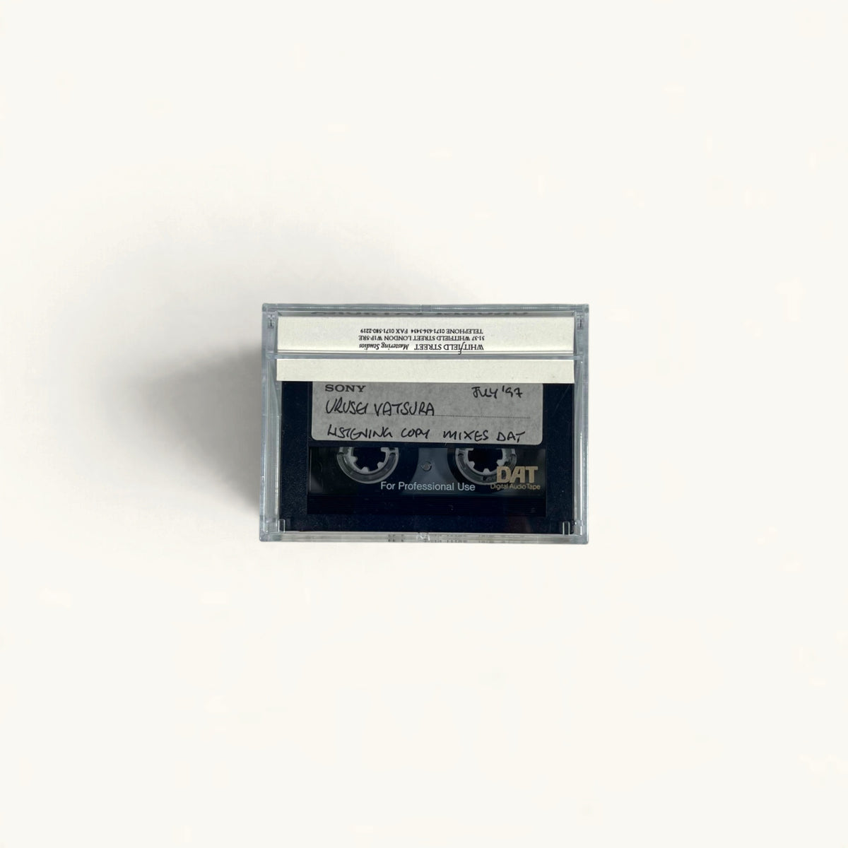 Urusei Yatsura - ‘Slain By’ Album Session DATs x11 + Promo CD, ‘Hello Tiger’ & ‘Slain By Elf’ Singles