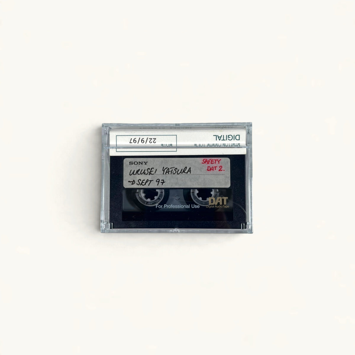Urusei Yatsura - ‘Slain By’ Album Session DATs x11 + Promo CD, ‘Hello Tiger’ & ‘Slain By Elf’ Singles