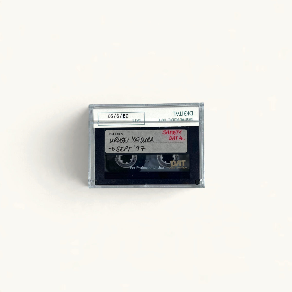 Urusei Yatsura - ‘Slain By’ Album Session DATs x11 + Promo CD, ‘Hello Tiger’ & ‘Slain By Elf’ Singles