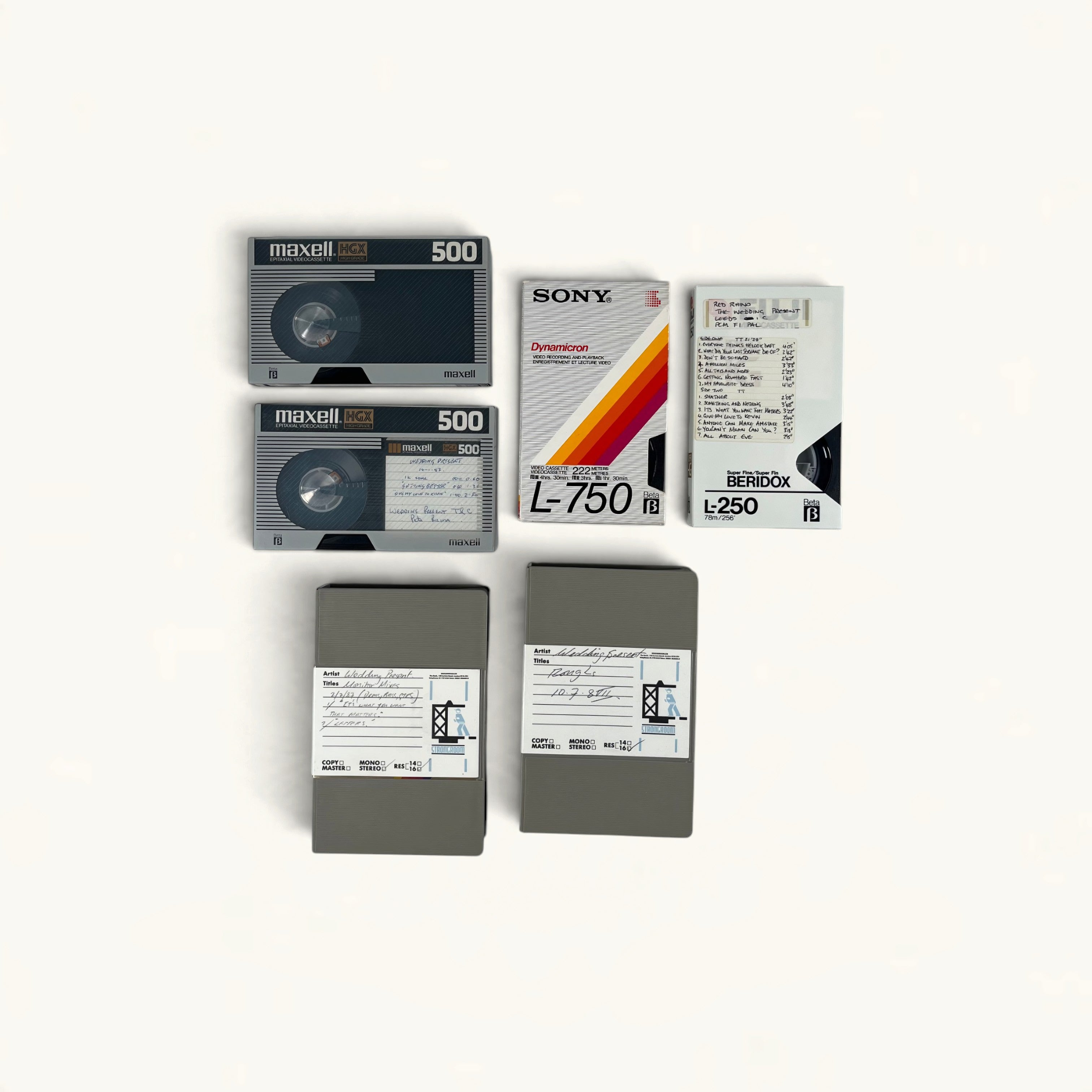 The Wedding Present - Studio Betamax Tapes Bundle: 'Getting Better