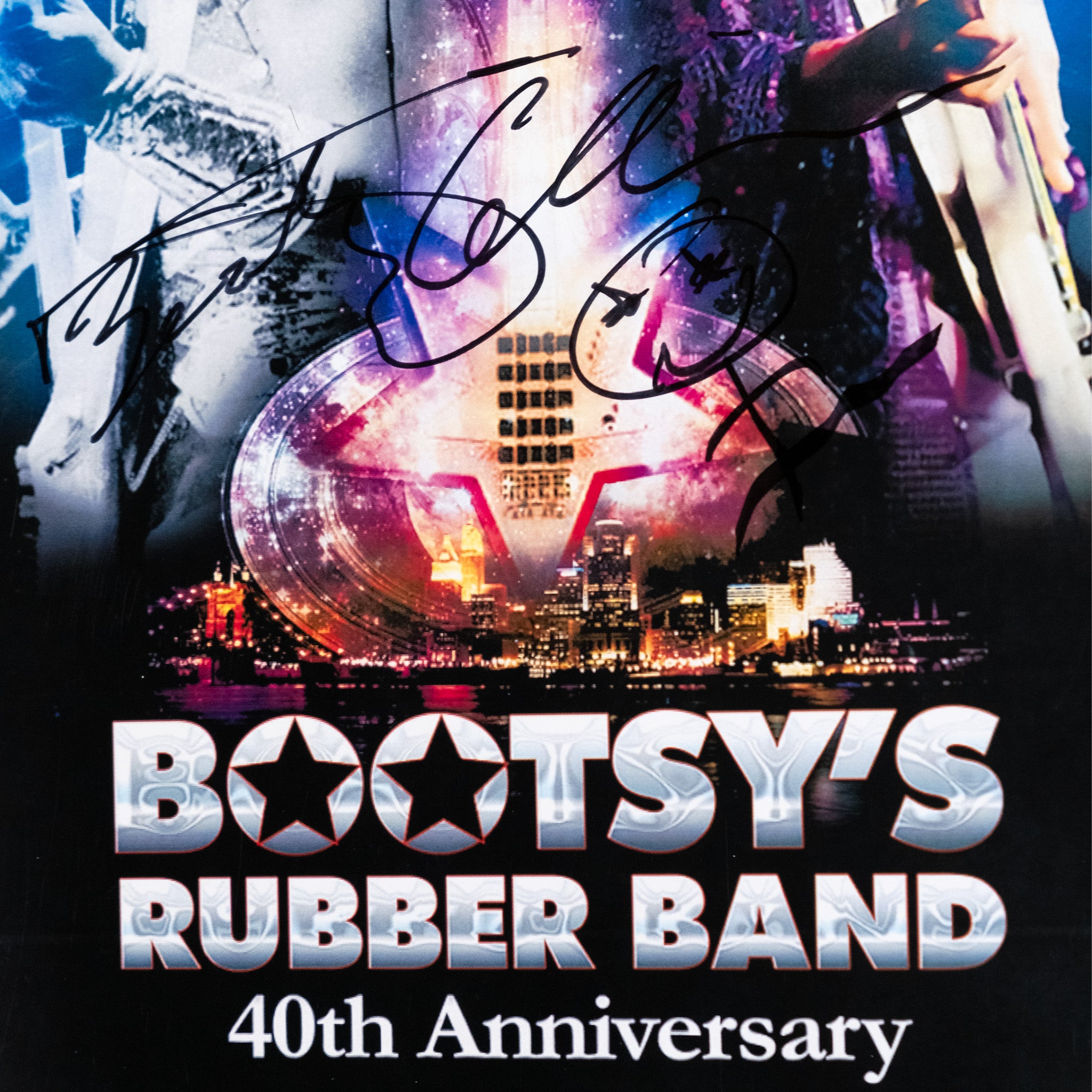 Auction: Win Bootsy Collins Rubber Band 40th Anniversary Poster