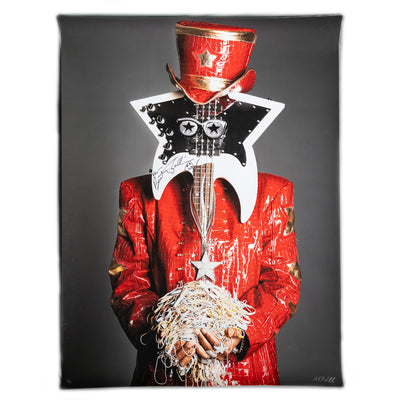 Signed "Rubber Band" Photo Print (Photographer: Michael Weintrob), 2010