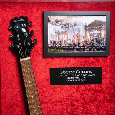Signed Guitar from Hard Rock Casino Cincinnati Grand Opening, 2021
