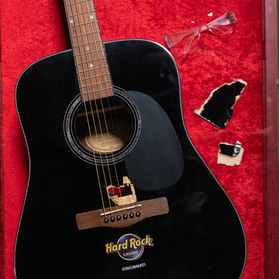 Signed Guitar from Hard Rock Casino Cincinnati Grand Opening, 2021