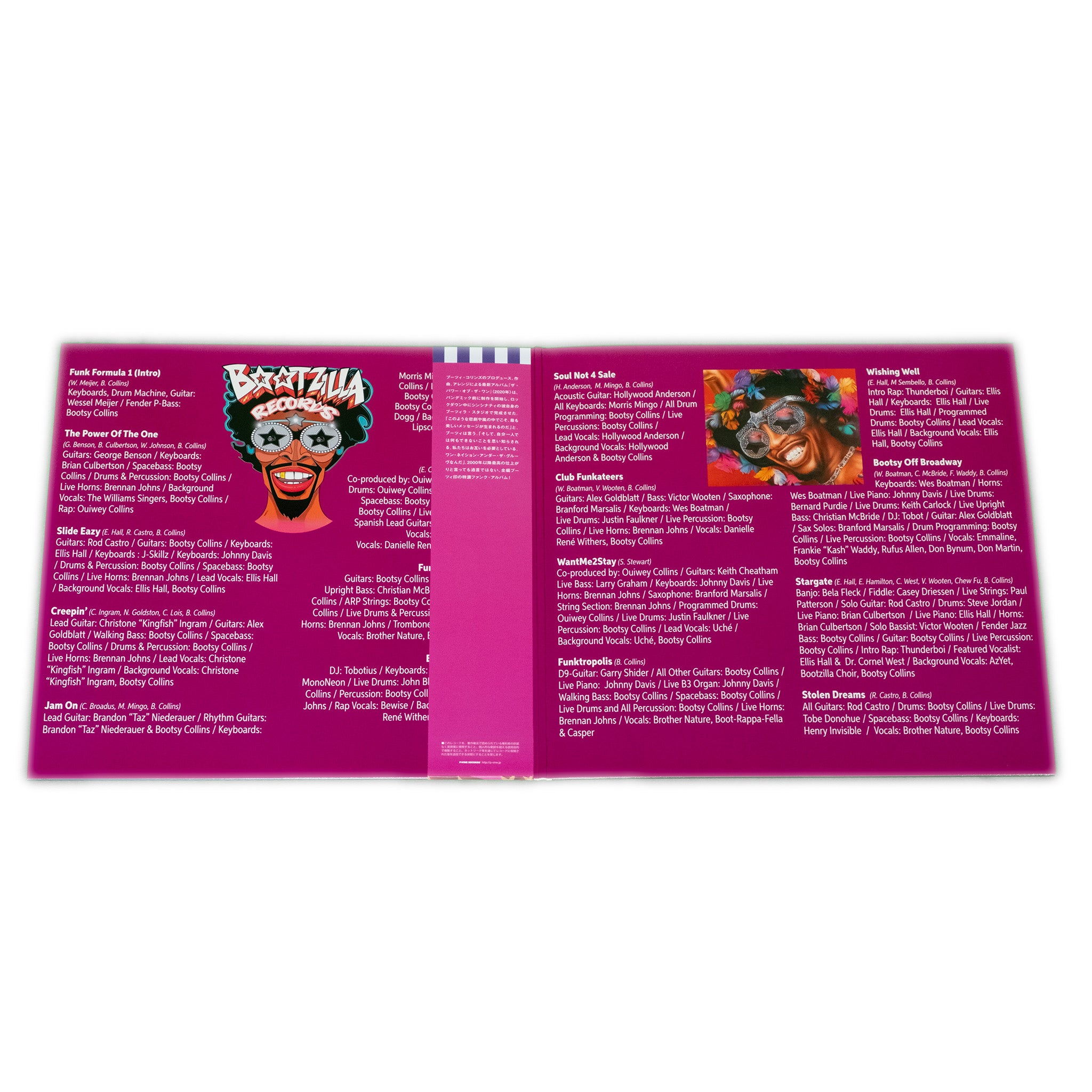 Bootsy Auction: The Power of the One 2xLP (signed), 2020 – Wax Poetics