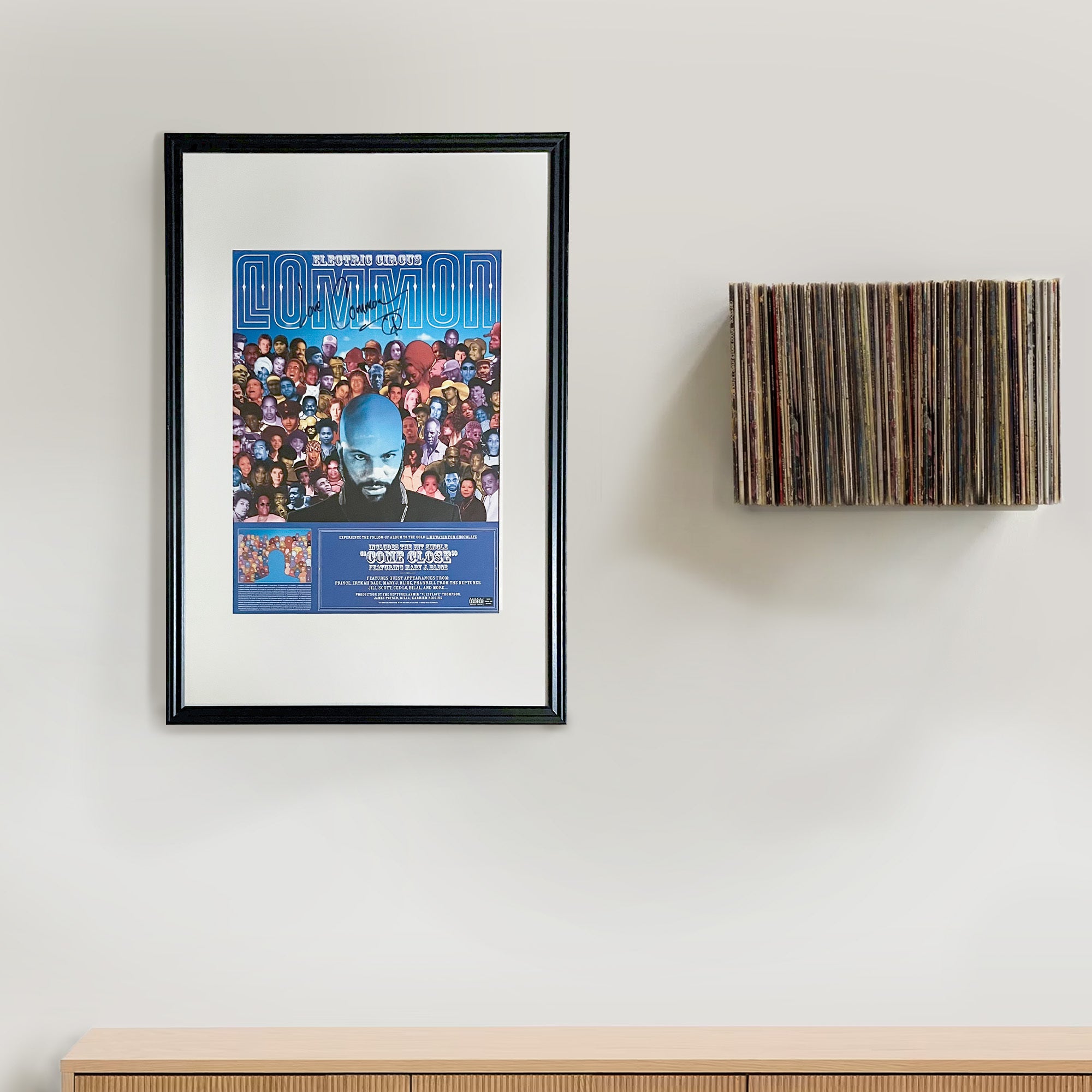 Common – 'Electric Circus' Autographed Promotional Poster – Wax