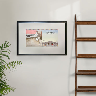 Quasimoto –  'The Further Adventures of Lord Quas' Unfolded Vinyl LP Artwork Proof