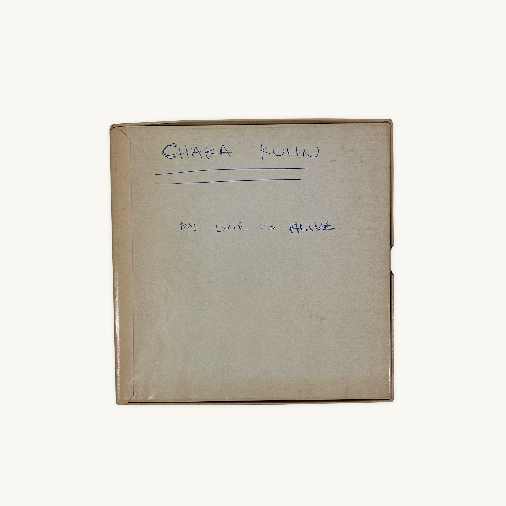 Chaka Khan "My Love Is Alive" (Master Studio Tape)