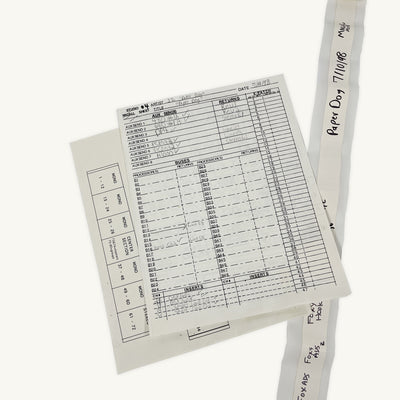 Jay-Z - “Paper Dog” Recall Notes and Console Tape (1998)
