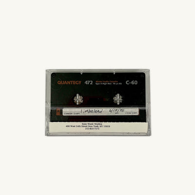 Timbaland - Unreleased Cassette Recording Featuring “Mocha Track” and Twista-Associated Material