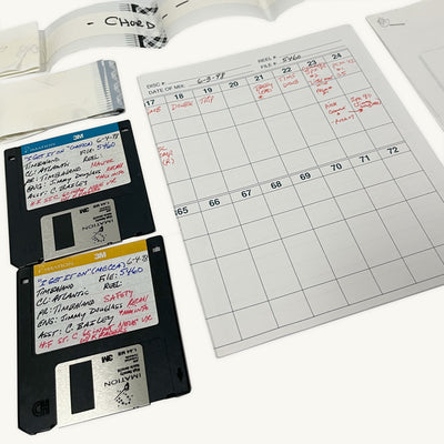 Timbaland - Recall Disc and Studio Sheets Package “YU Talkin Trash” and “I Get It On”