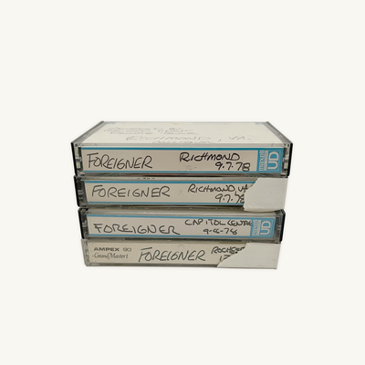 Foreigner live albums x 4 (unreleased)
