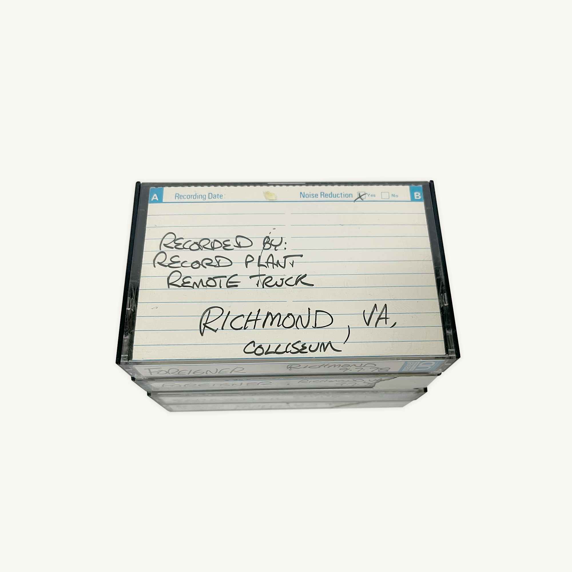 Foreigner live albums x 4 (unreleased)