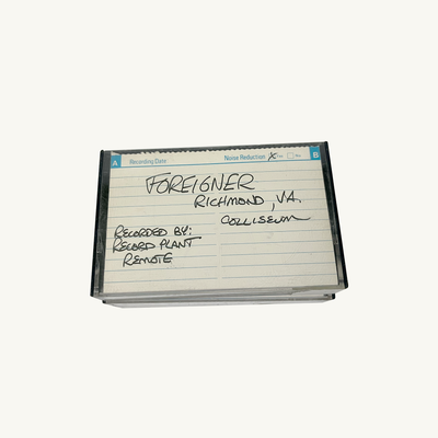 Foreigner live albums x 4 (unreleased)