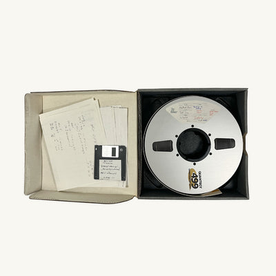 Method Man Featuring D’Angelo - Timbaland Remix Master Archive with Master Tape, Slave Tape, Floppy Disk and Lyric Notes