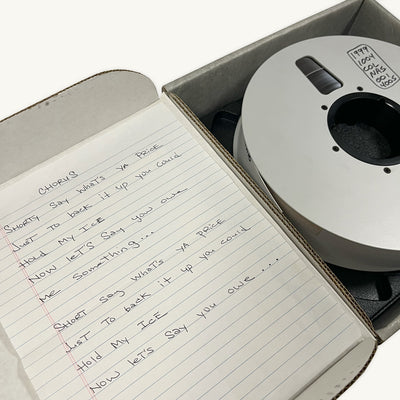 Nas feat. Ginuwine - “You Owe Me” Studio Master Package with Handwritten Lyrics