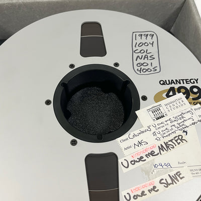 Nas feat. Ginuwine - “You Owe Me” Studio Master Package with Handwritten Lyrics