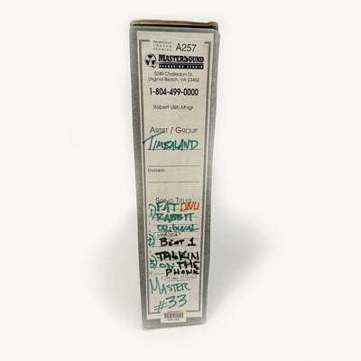 Timbaland - “Fat Rabbit,” “Beat 1,” and “On the Phone” Master Tape (1997)