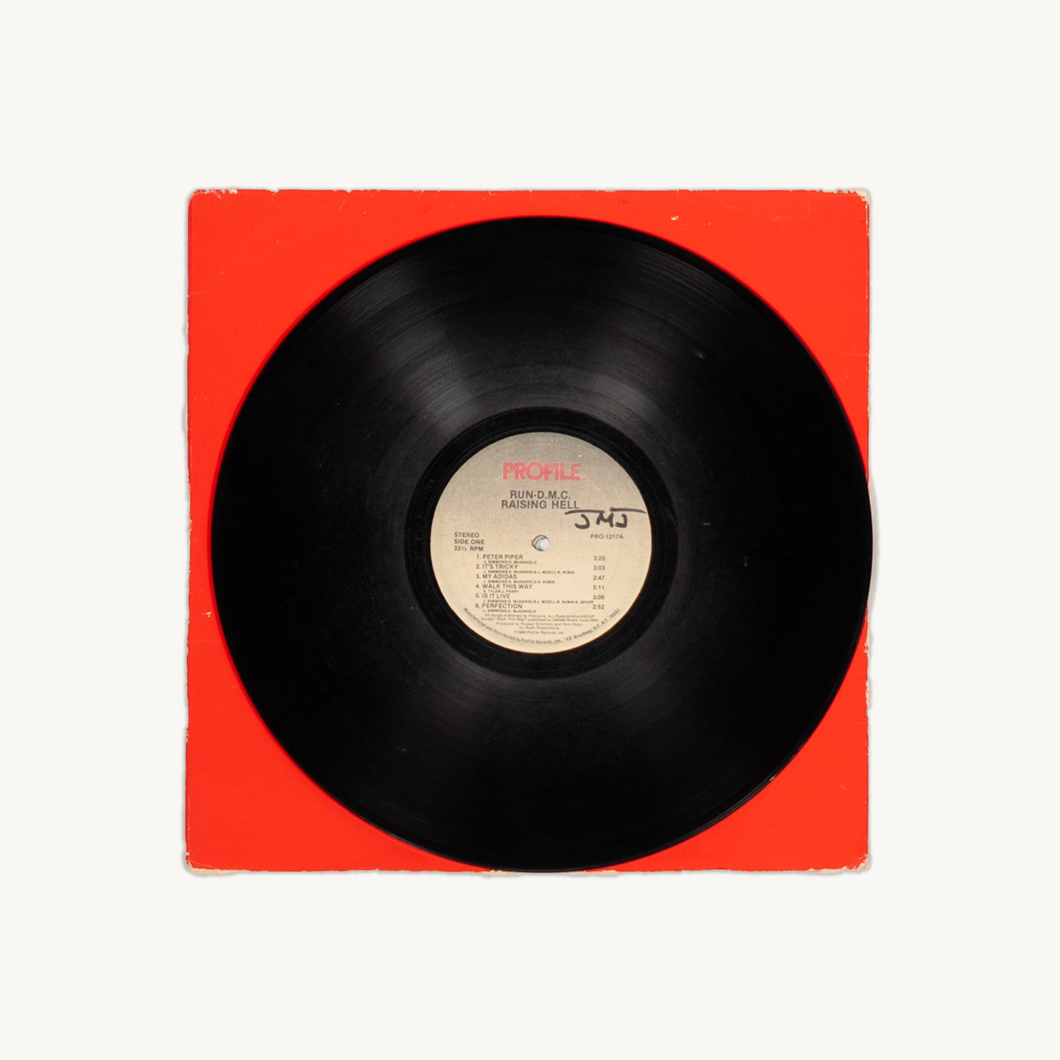 JMJ promo copy of Run DMC - ‘Raising Hell’ album
