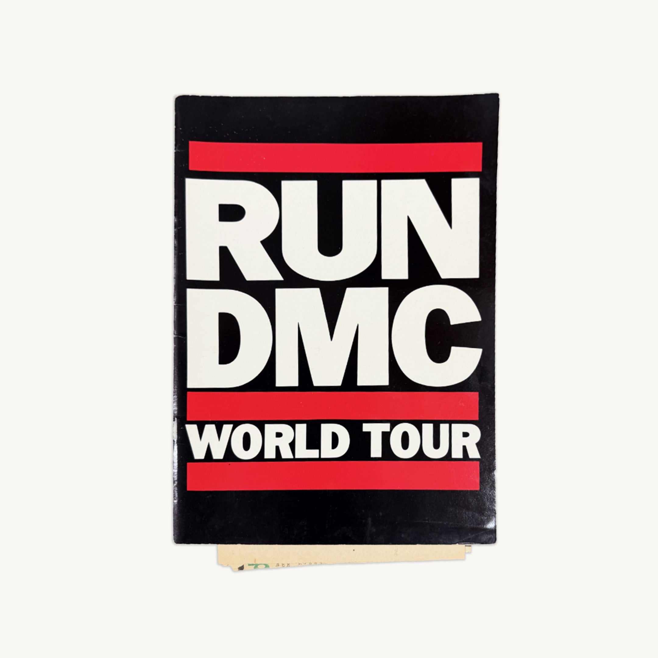 Run-DMC World Tour Booklet - Tour Merchandise (Photography by Glen E. Friedman)