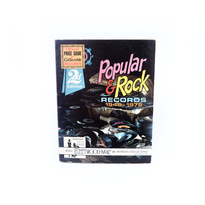 "Popular & Rock Records 1948-1978" Official Price Guide for Collectable Records by Osborne-Hamilton, 1978 O'Sullivan Woodside & Co