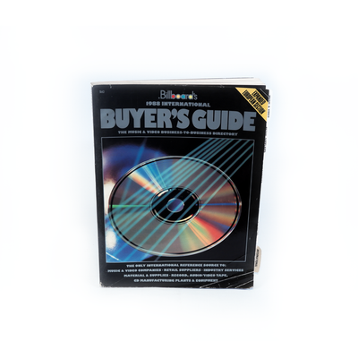 "Billboard's 1988 International Buyer's Guide" 1987 Billboard Productions