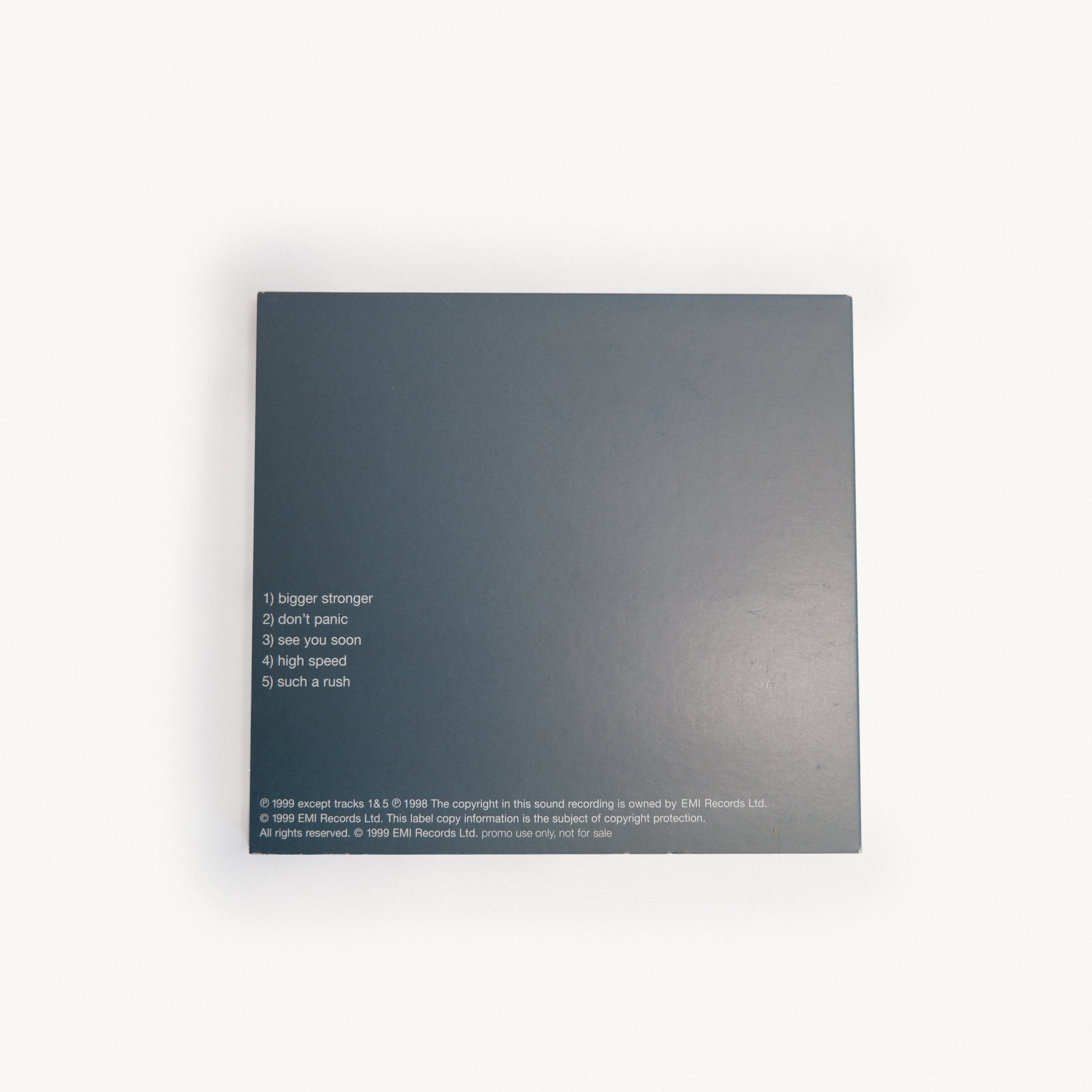 Coldplay – The Blue Room EP Promotional Package