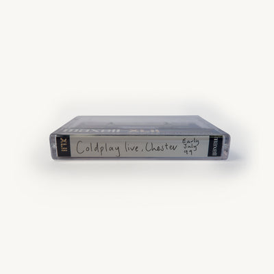 Coldplay - Live Recording Cassette (1999)
