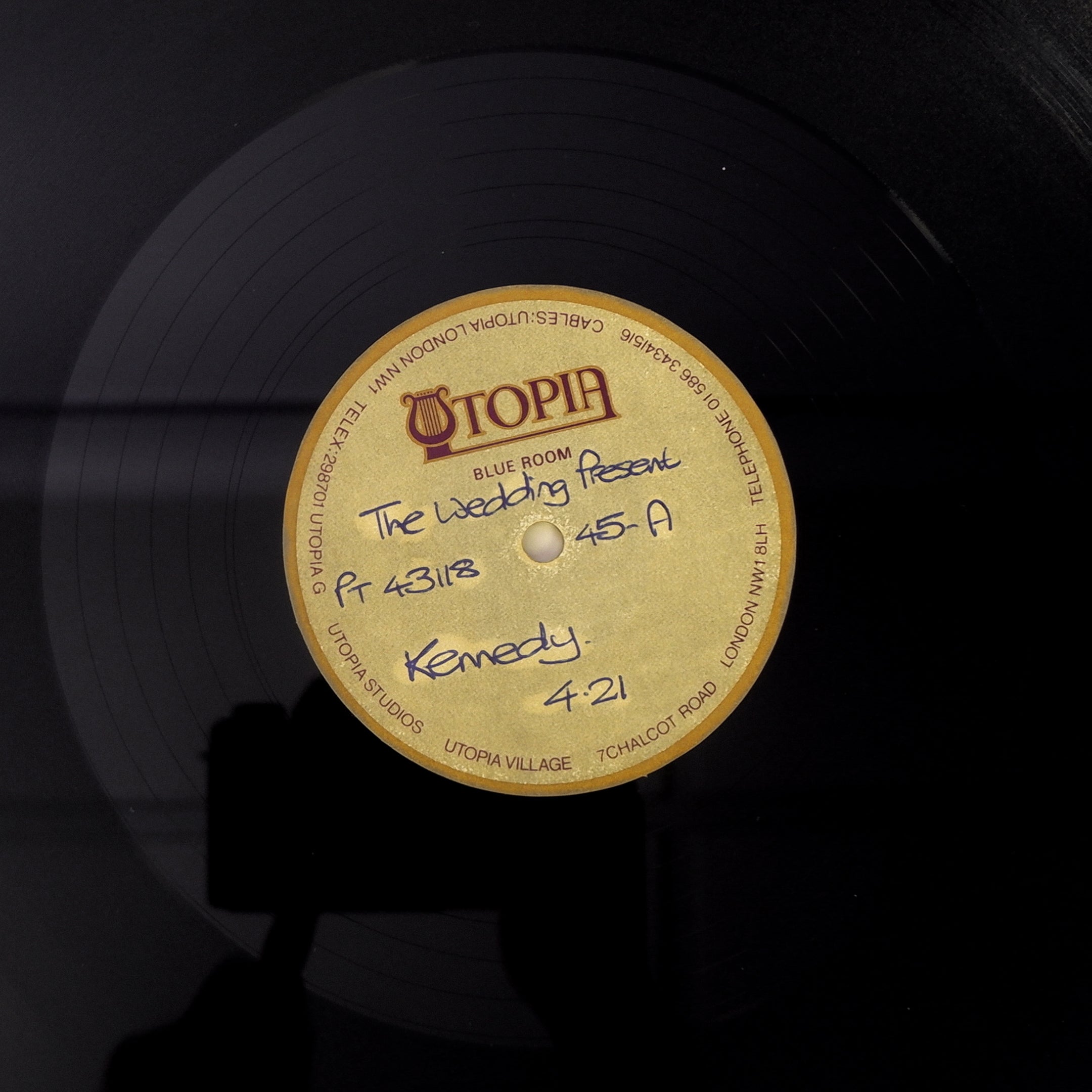 The Wedding Present Bundle 9: Kennedy EP Production Archive