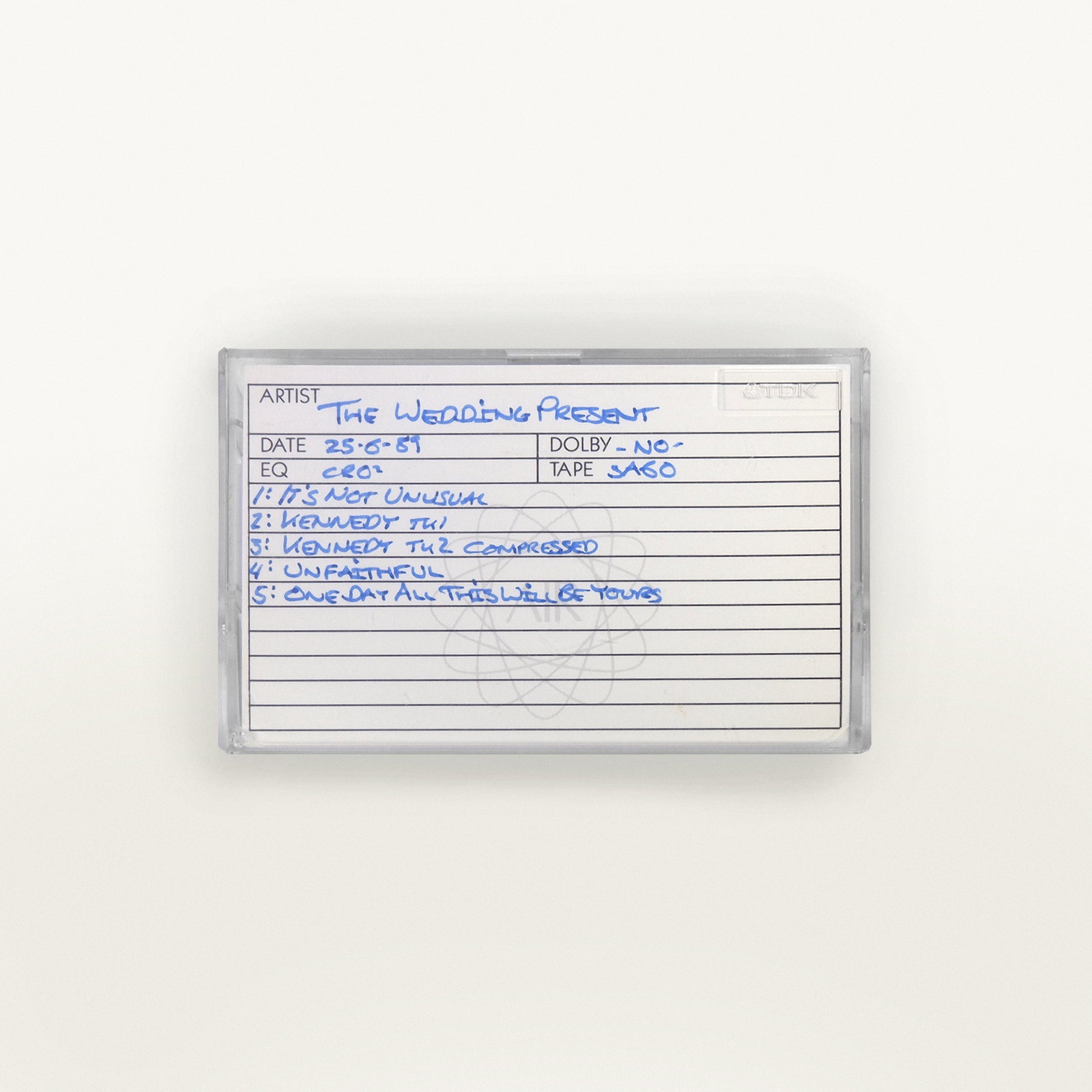The Wedding Present Bundle 9: Kennedy EP Production Archive
