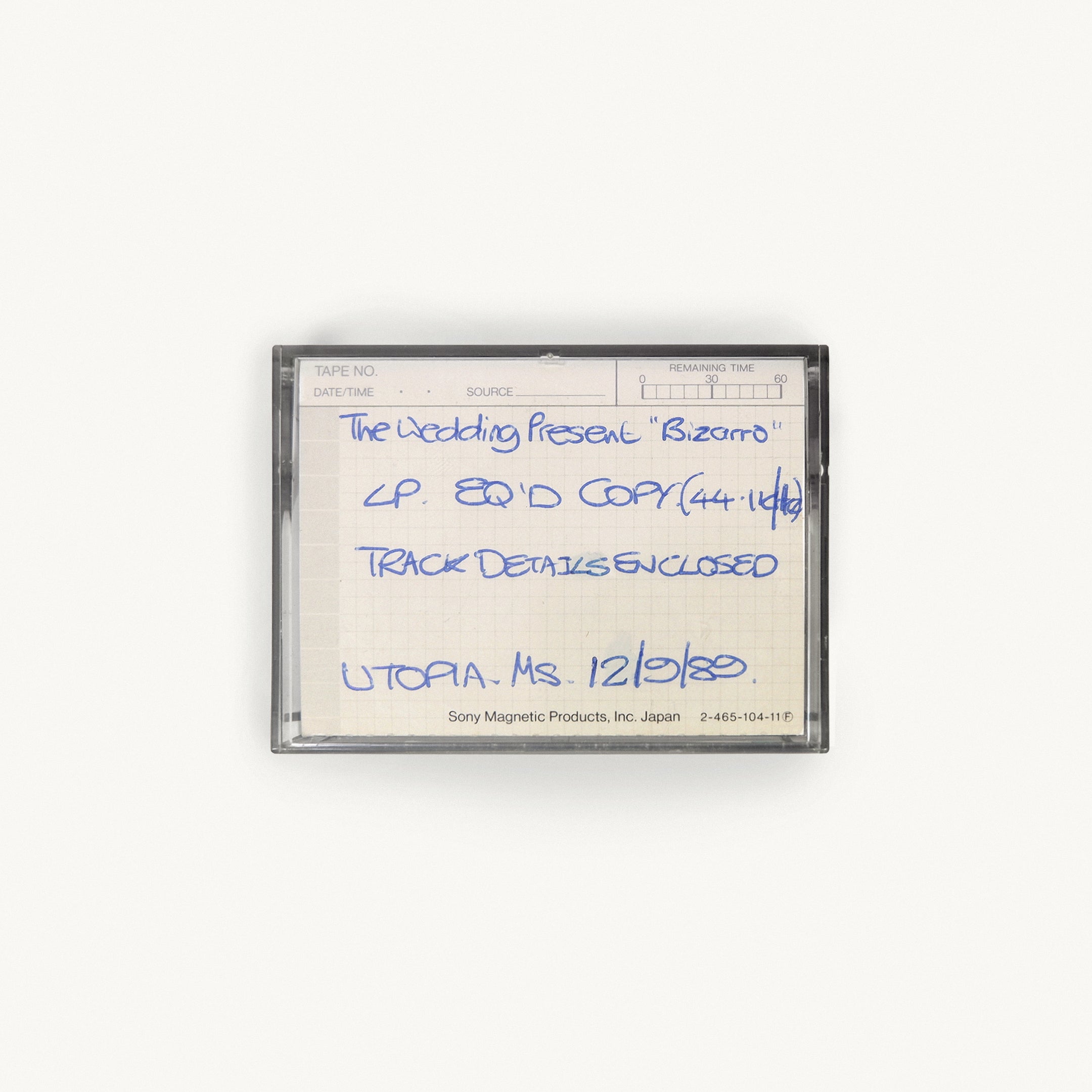 The Wedding Present Bundle 8: Bizarro Production Archive